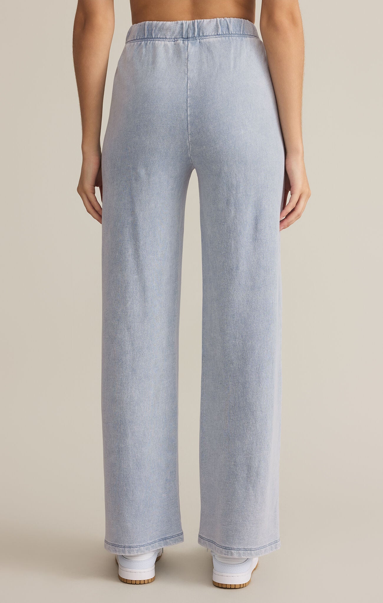 Hunter Knit Denim Pant Washed Indigo - Addie Rose Boutique - Austin