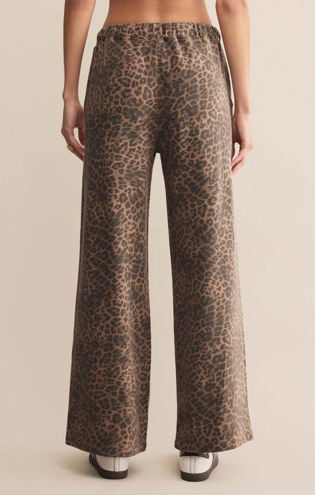 Hunter Leopard Knit Pant - Addie Rose Austin