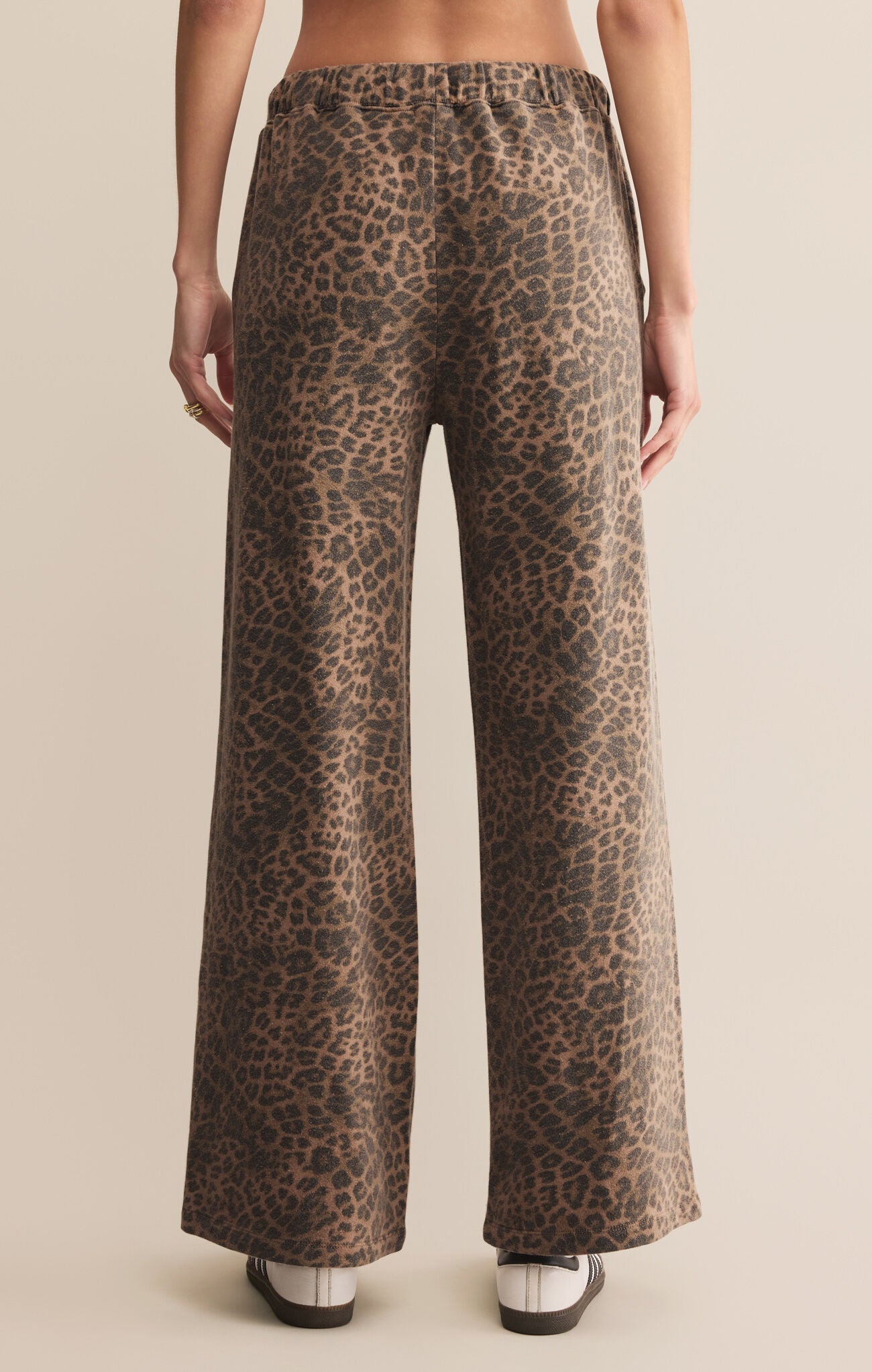 Hunter Leopard Knit Pant - Addie Rose Austin