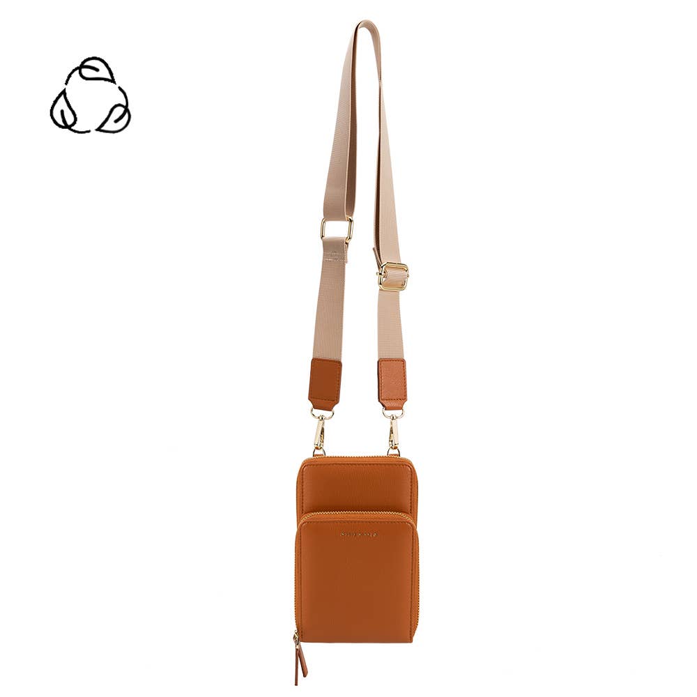 Iris Small Saddle Recycled Vegan Crossbody - Addie Rose Boutique - Austin