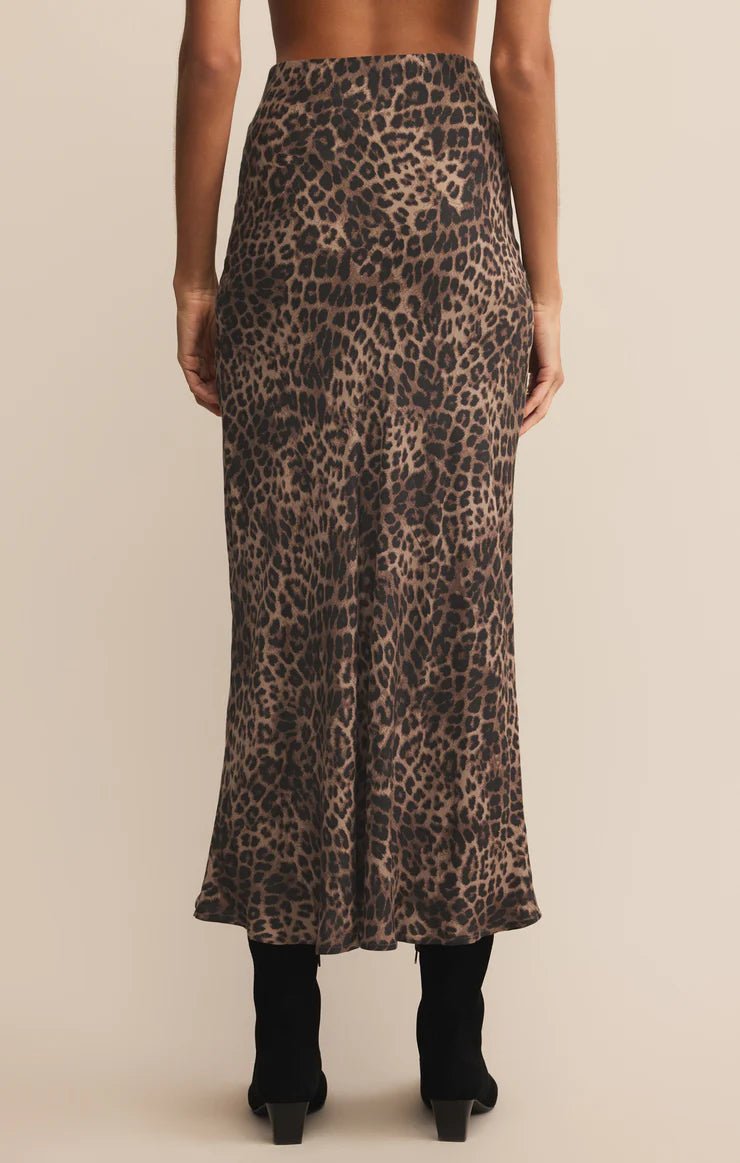 Isabel Leopard Skirt - Addie Rose Austin