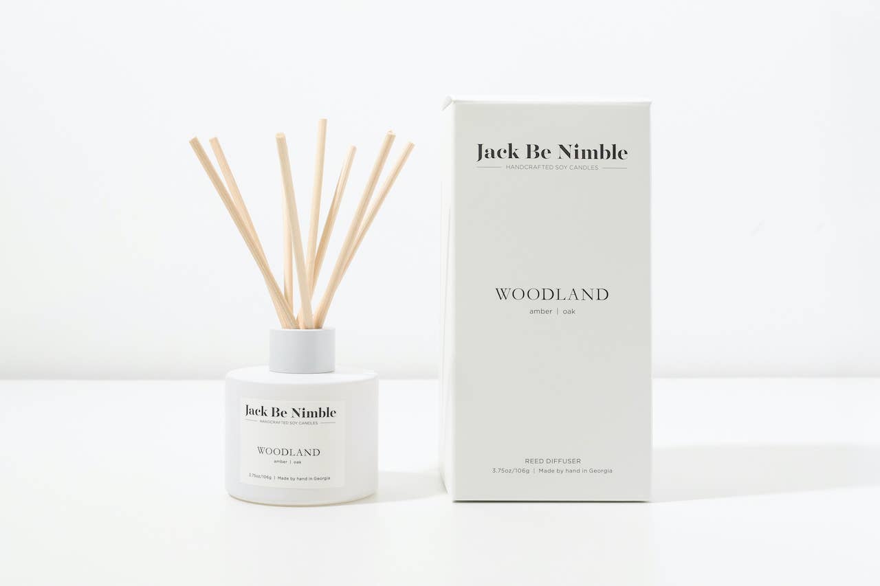 Jack Be Nimble Candles - Woodland Reed Diffuser - Addie Rose Boutique - Austin