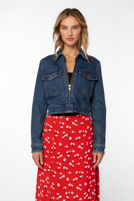 Juno Jean Jacket - Addie Rose Boutique - Austin