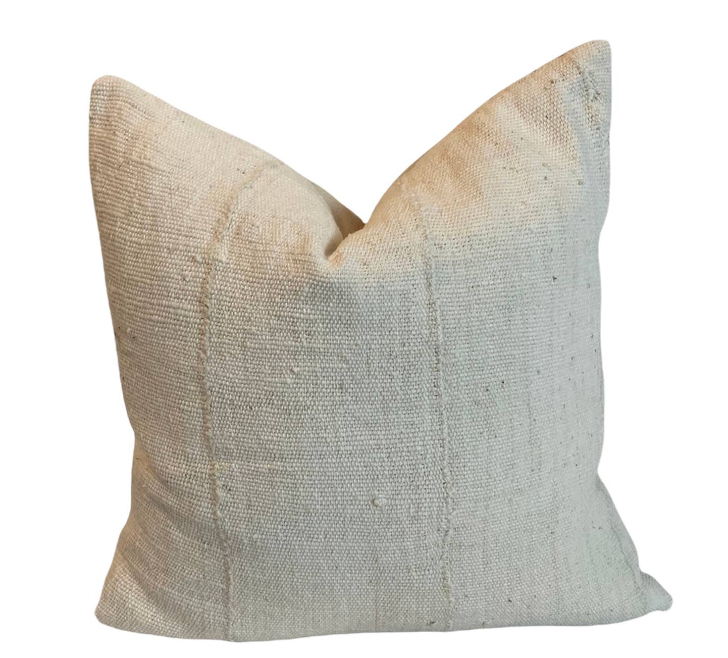 KD Mae Designs - White Mudcloth Pillow Cover - Addie Rose Boutique - Austin