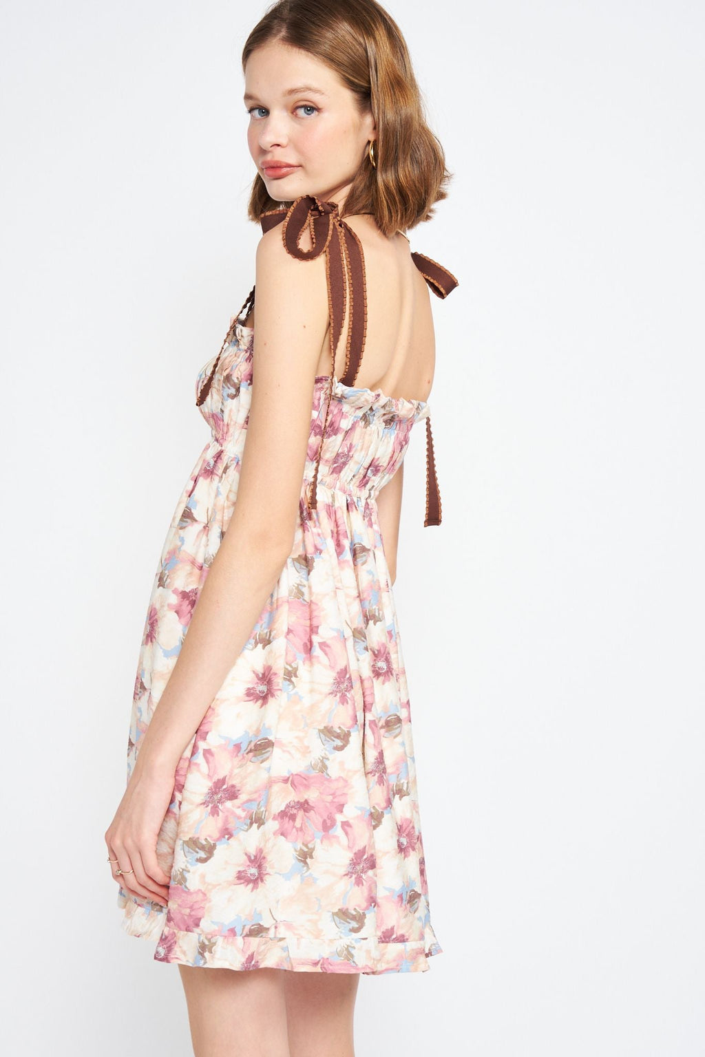 Laro Pink Mini Dress - Addie Rose Boutique - Austin