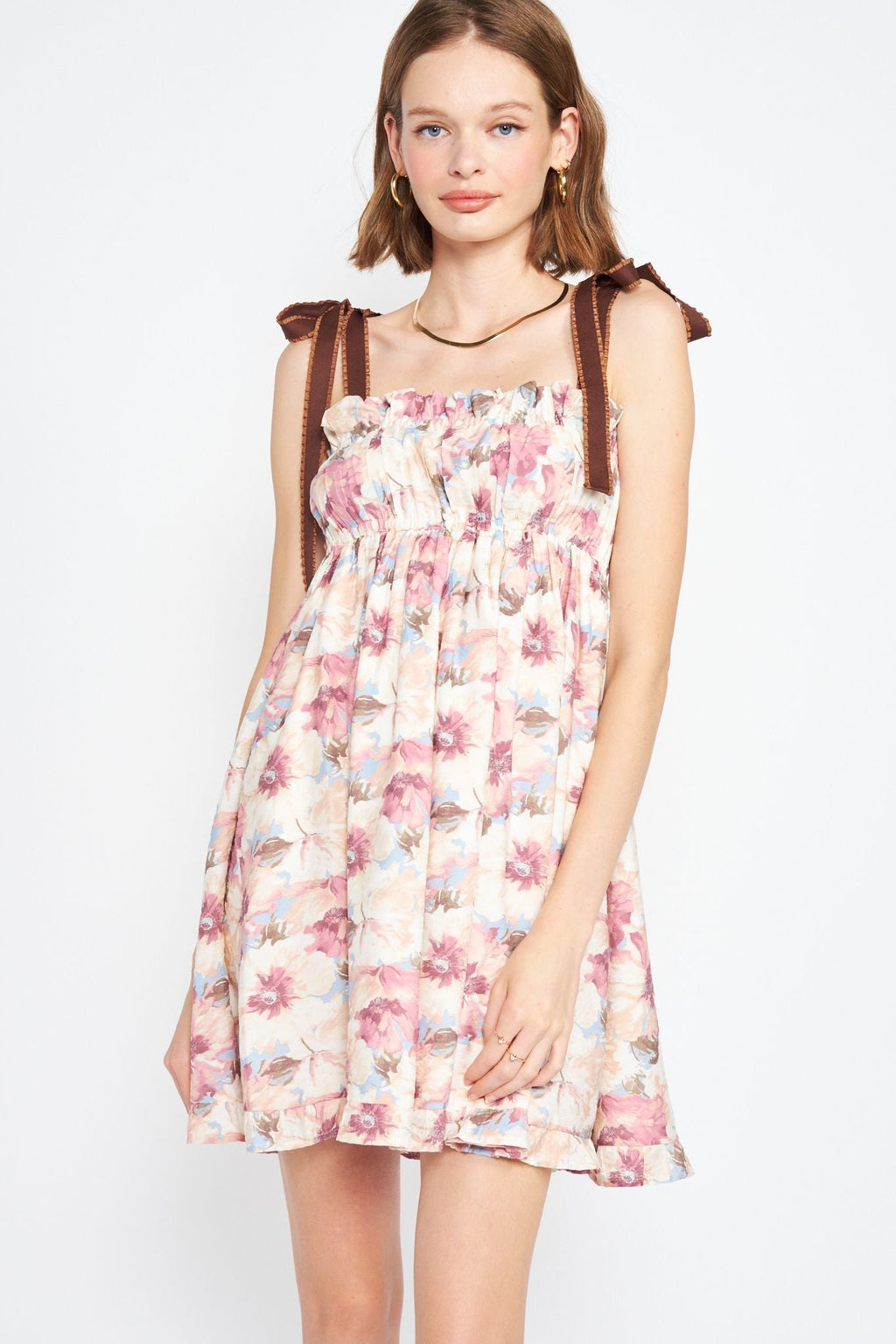 Laro Pink Mini Dress - Addie Rose Boutique - Austin