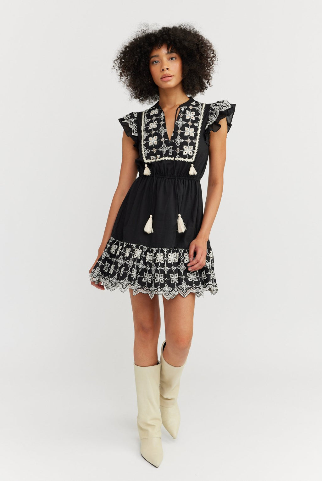 Loretta Mini Dress - Addie Rose Boutique - Austin