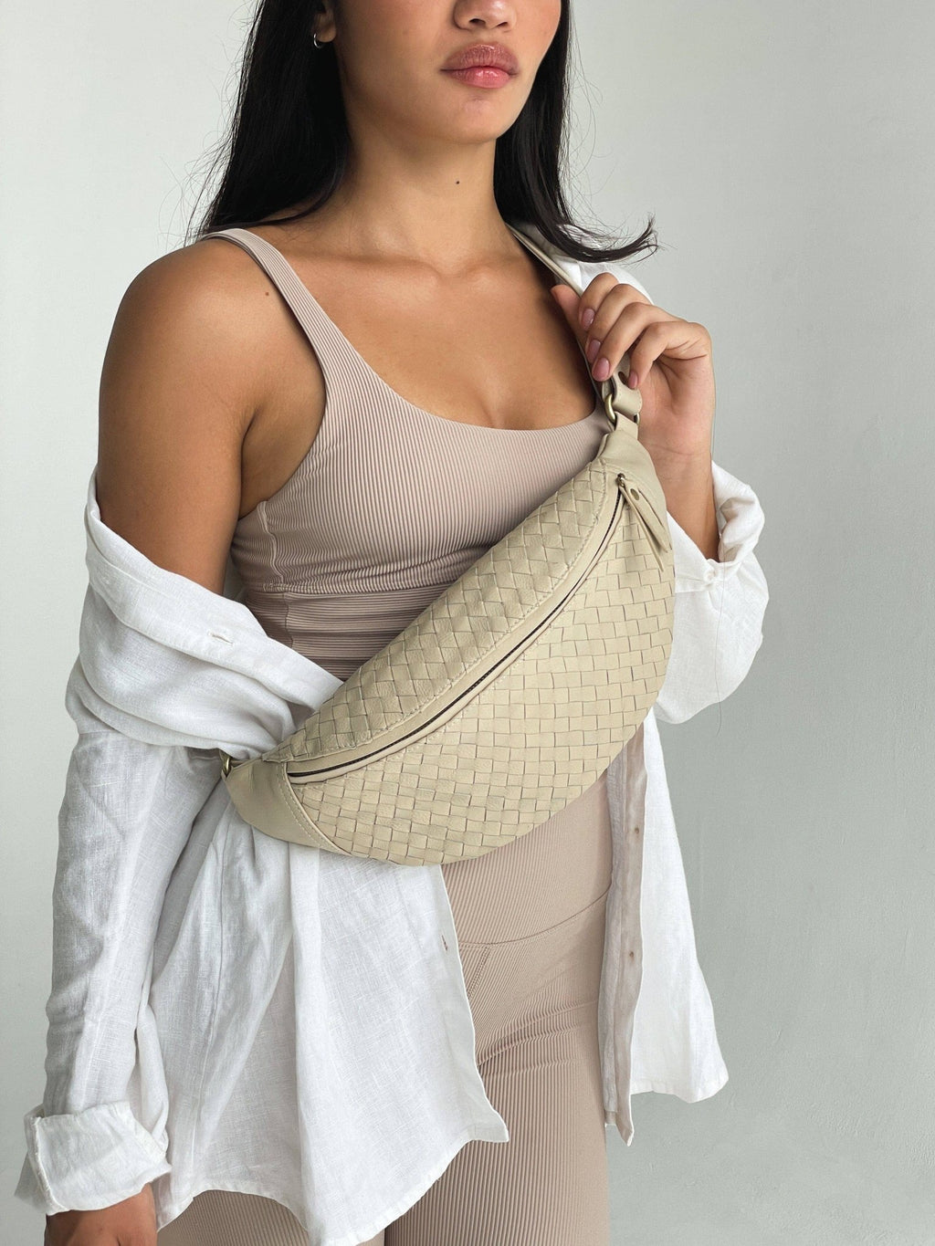 MANDRN - Atlas Woven - Bone - Addie Rose Boutique - Austin