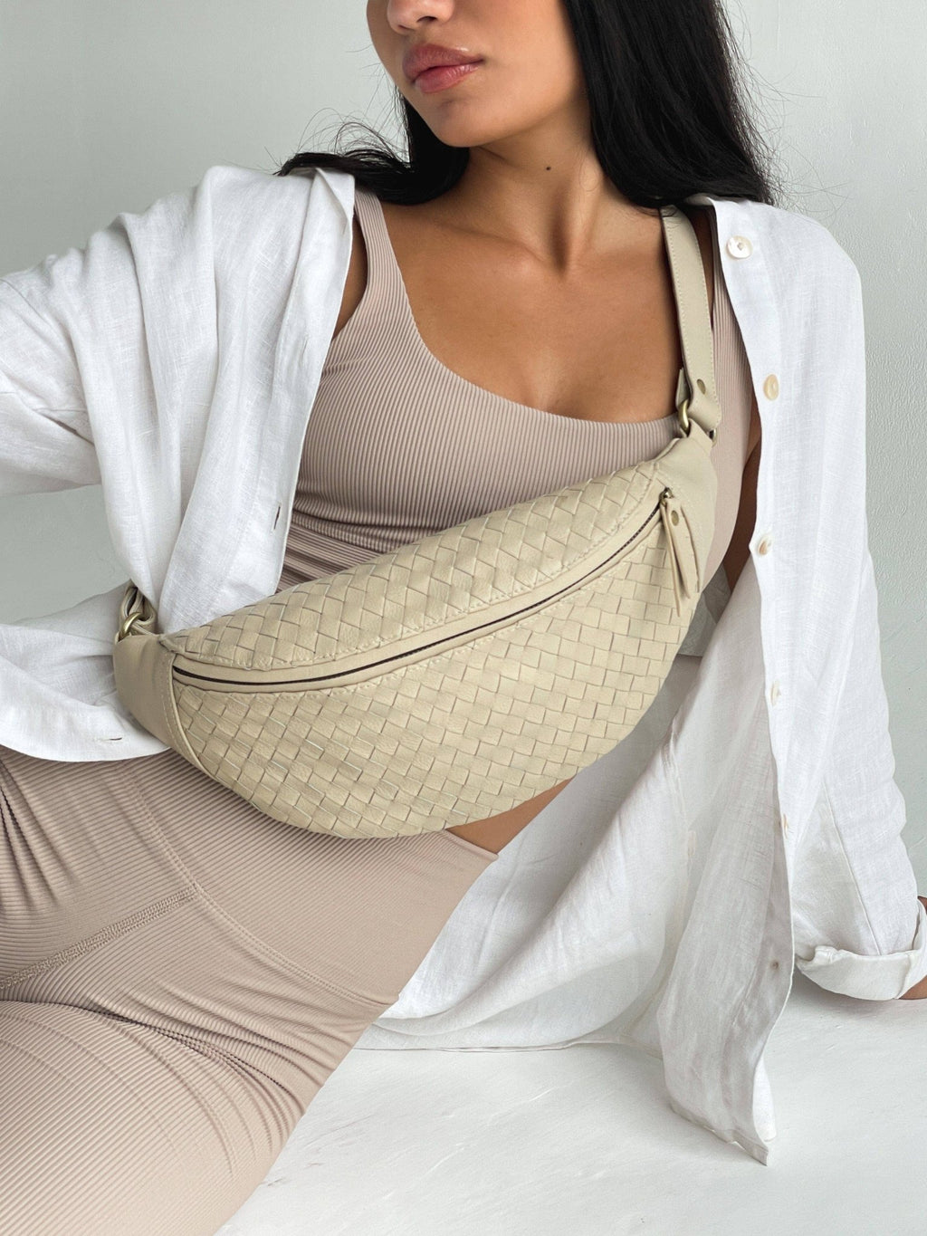 MANDRN - Atlas Woven - Bone - Addie Rose Boutique - Austin