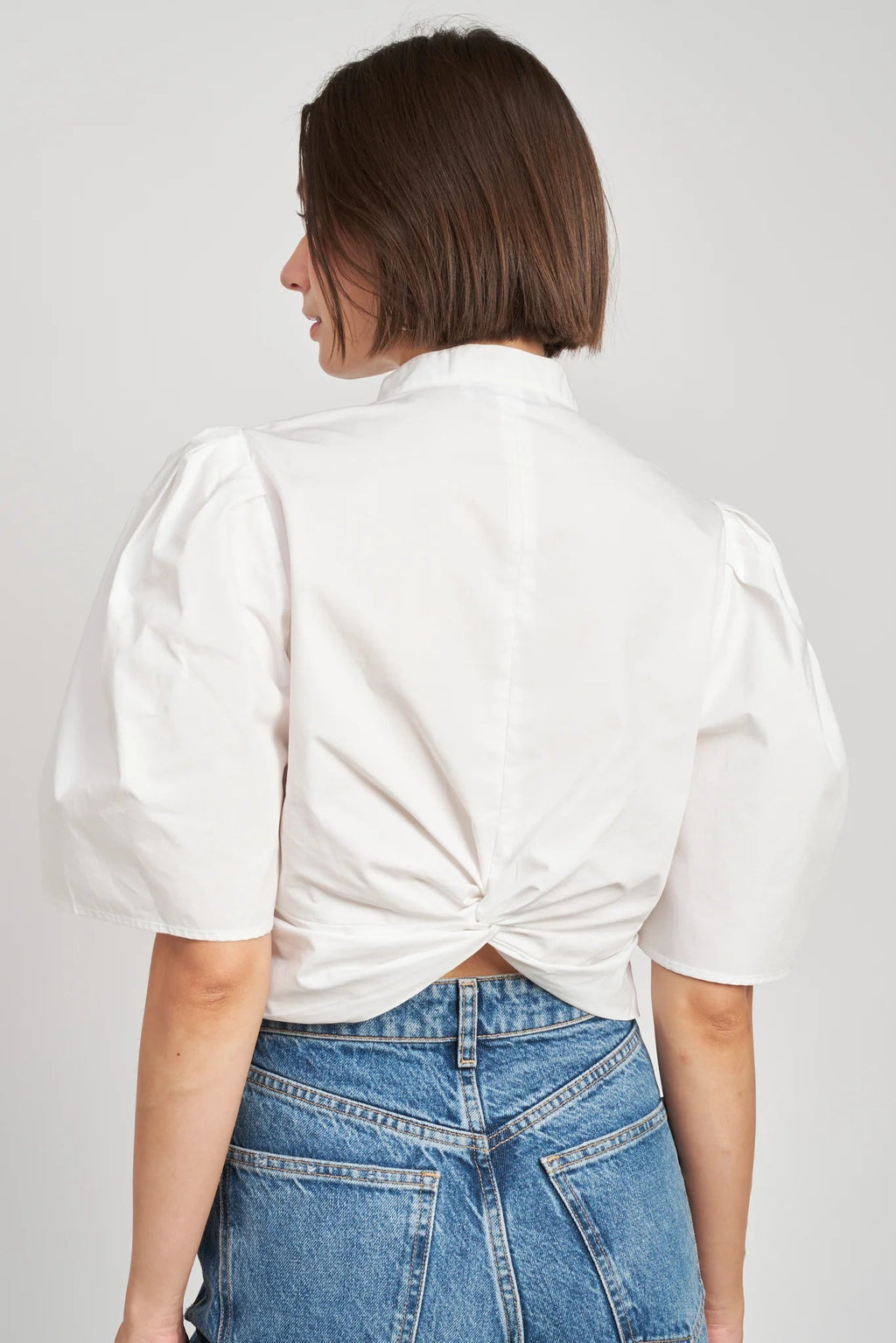 Marin Poplin Top - Addie Rose Boutique - Austin