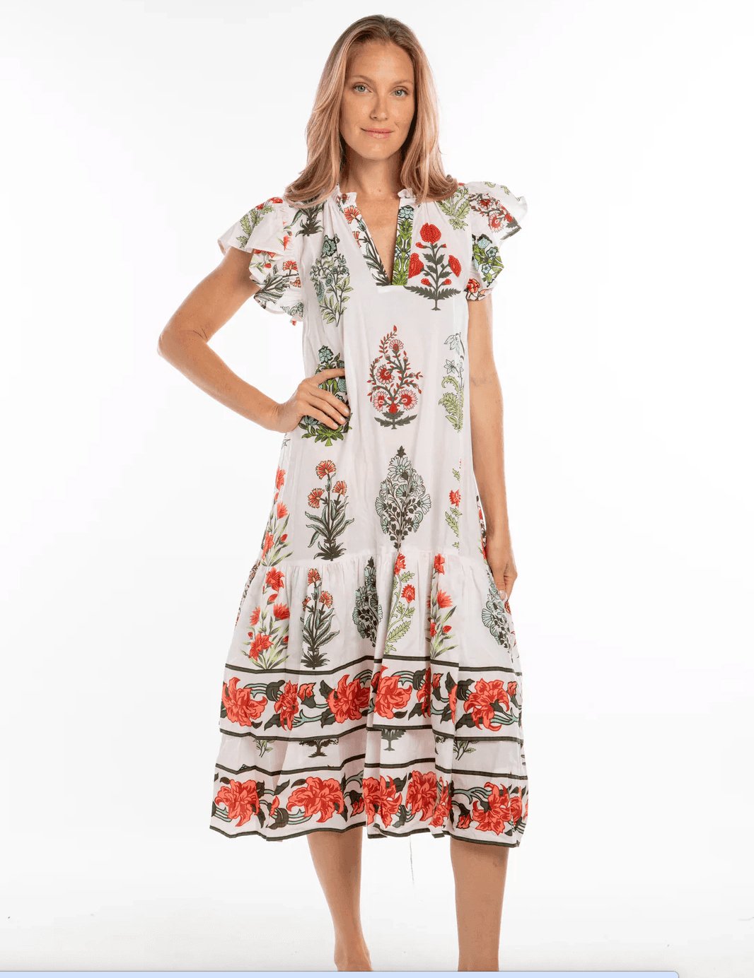 Market Flower Dress - Addie Rose Boutique - Austin