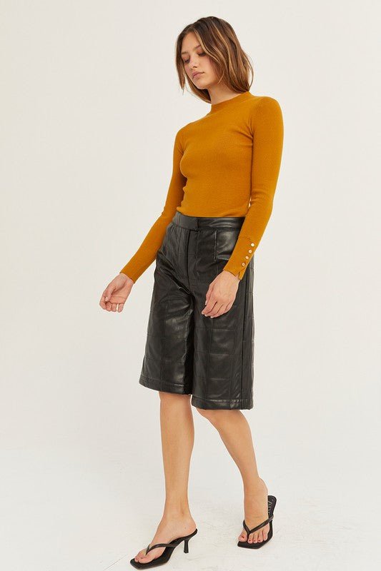 Megan Knit Top - Addie Rose Boutique - Austin