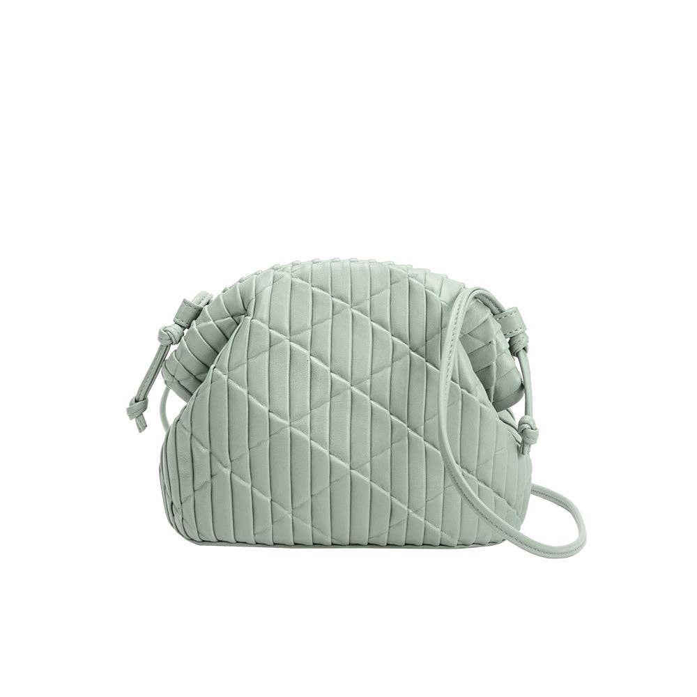 Melie Bianco - Ava Vegan Small Crossbody Bag in Mint - Addie Rose Boutique - Austin