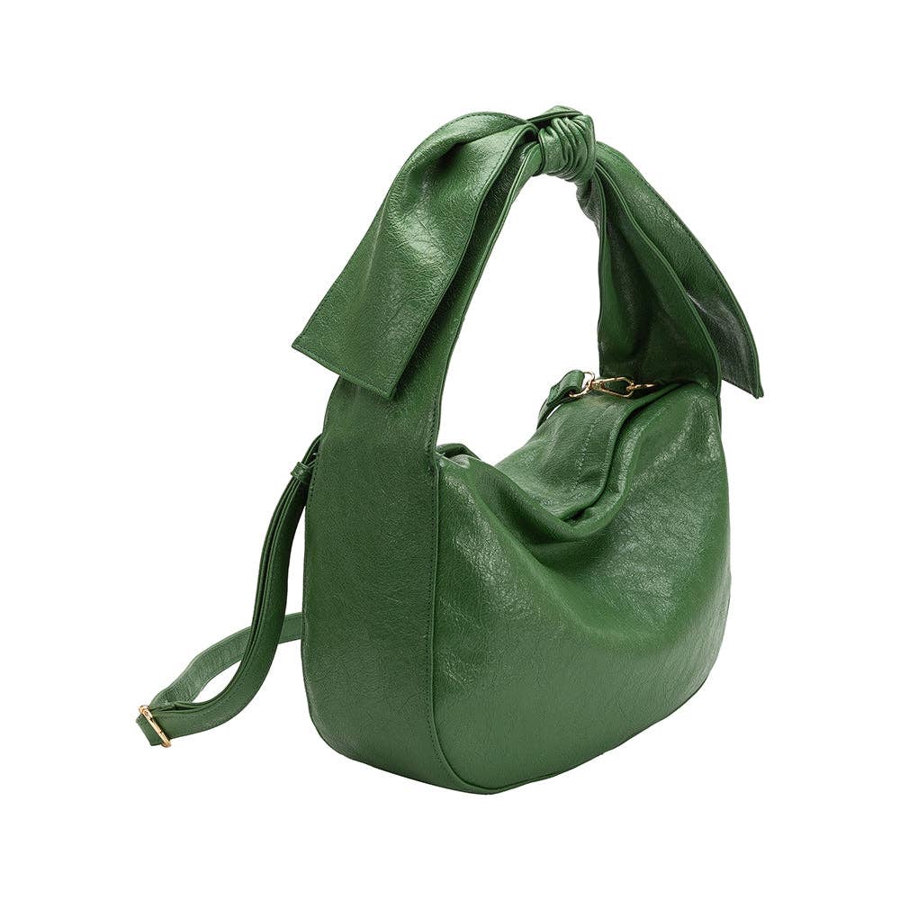 Melie Bianco - Marni Green Recycled Vegan Crossbody Bag - Addie Rose Boutique - Austin