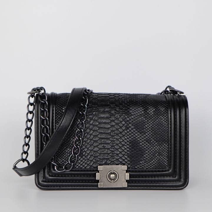 MERSI/The Vegan Warehouse - Jamie Cross Body - Black - Addie Rose Boutique - Austin