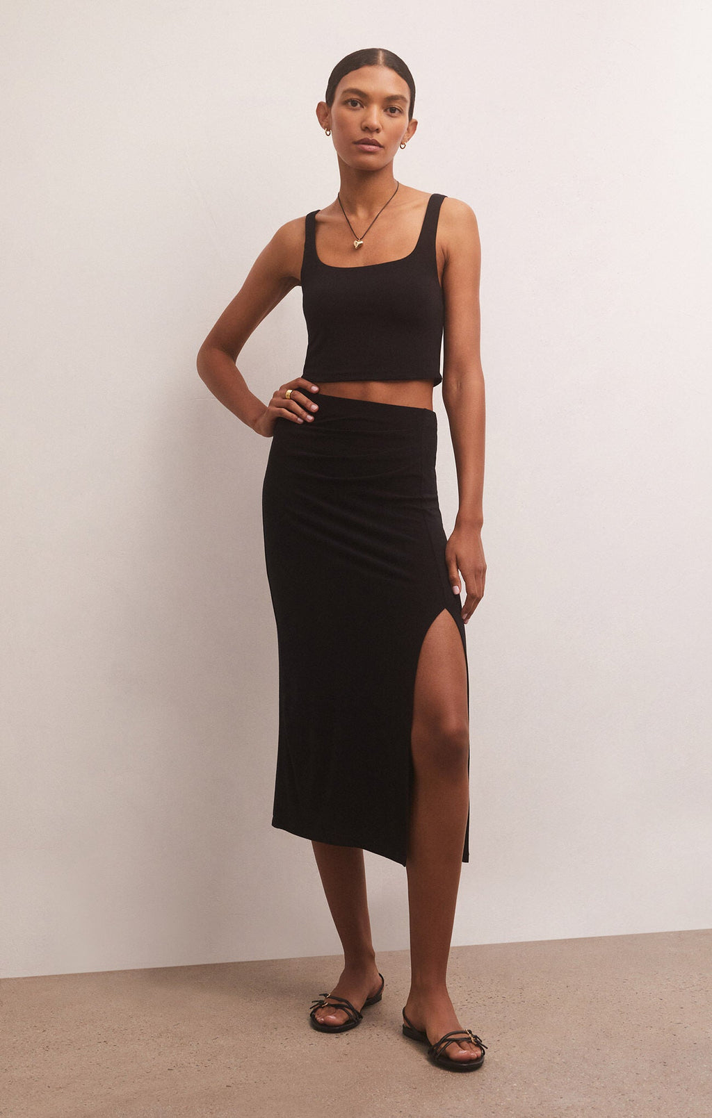 Miley Knit Skirt - Addie Rose Boutique - Austin