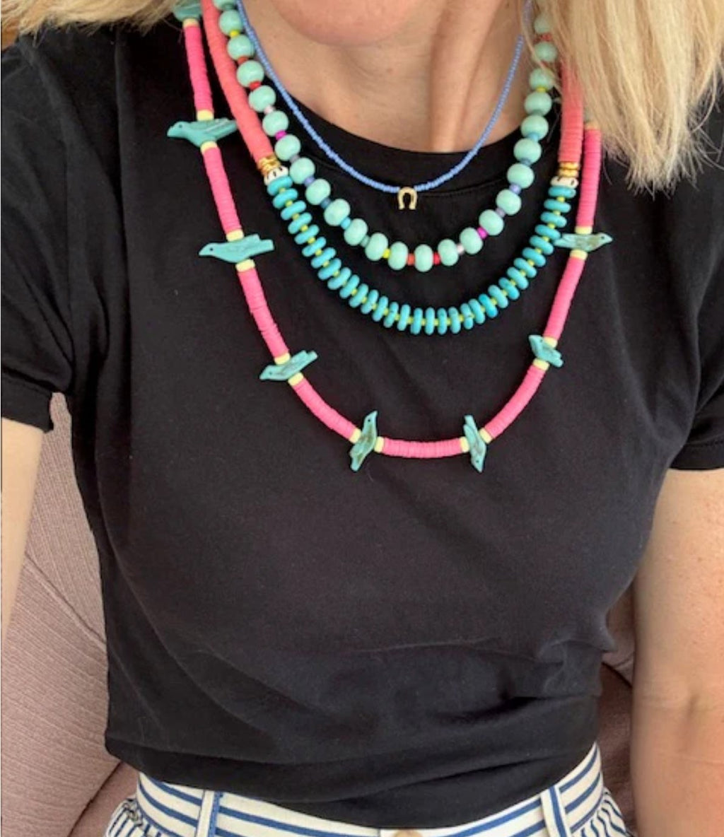 Mint & Rainbow Spacers - Addie Rose Boutique - Austin