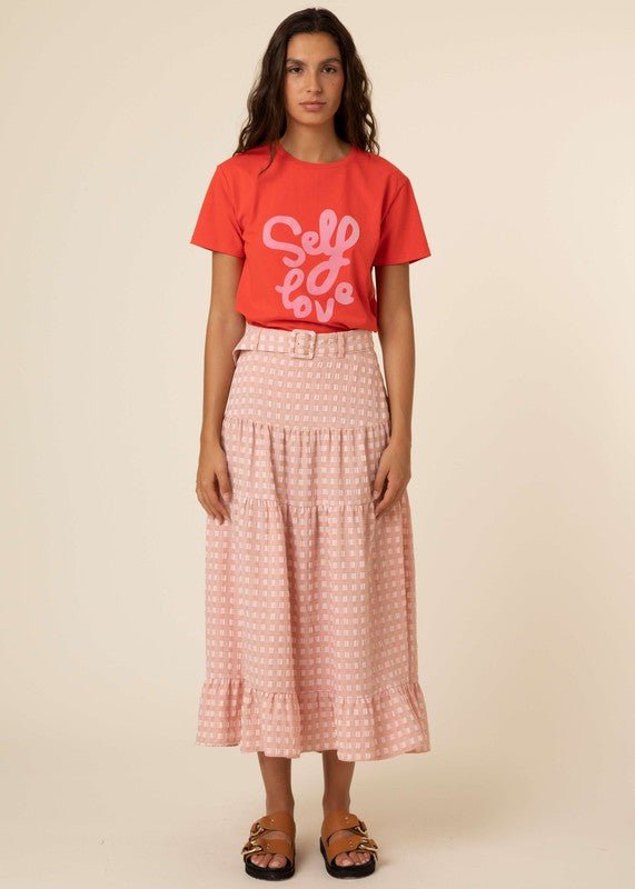 Molly Woven Skirt - Addie Rose Boutique - Austin