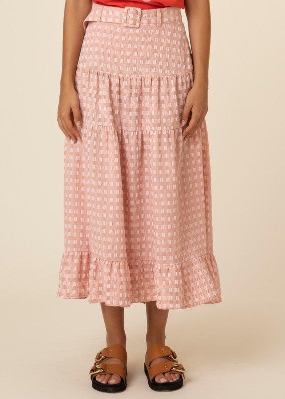 Molly Woven Skirt - Addie Rose Boutique - Austin