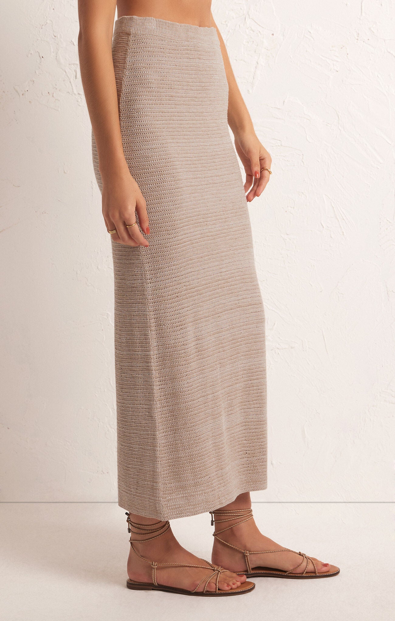 Mykonos Midi Skirt - Addie Rose Boutique - Austin