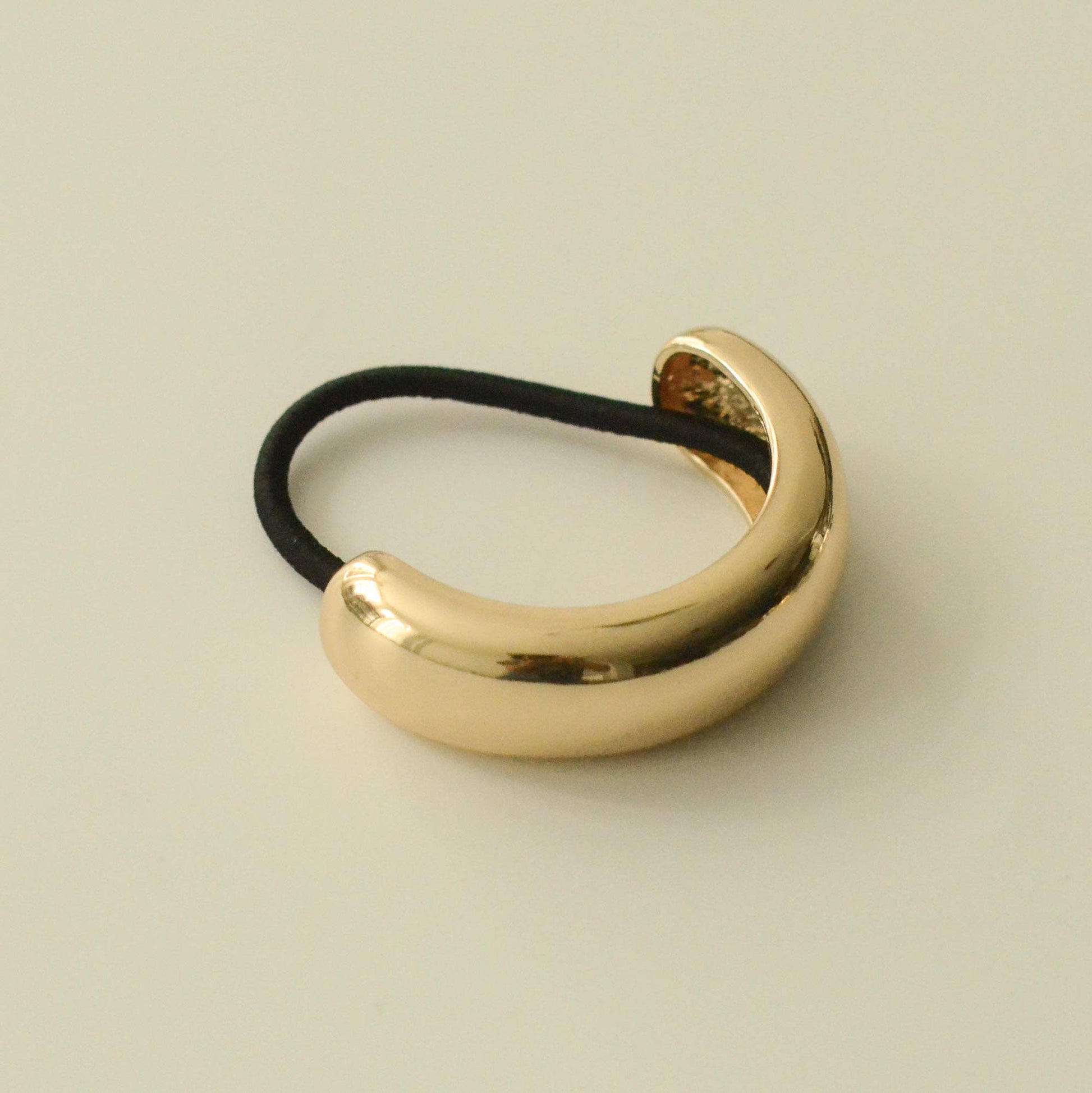 nar'sha - Wide Metal Cuff Hair Tie | Gold - Addie Rose Boutique - Austin