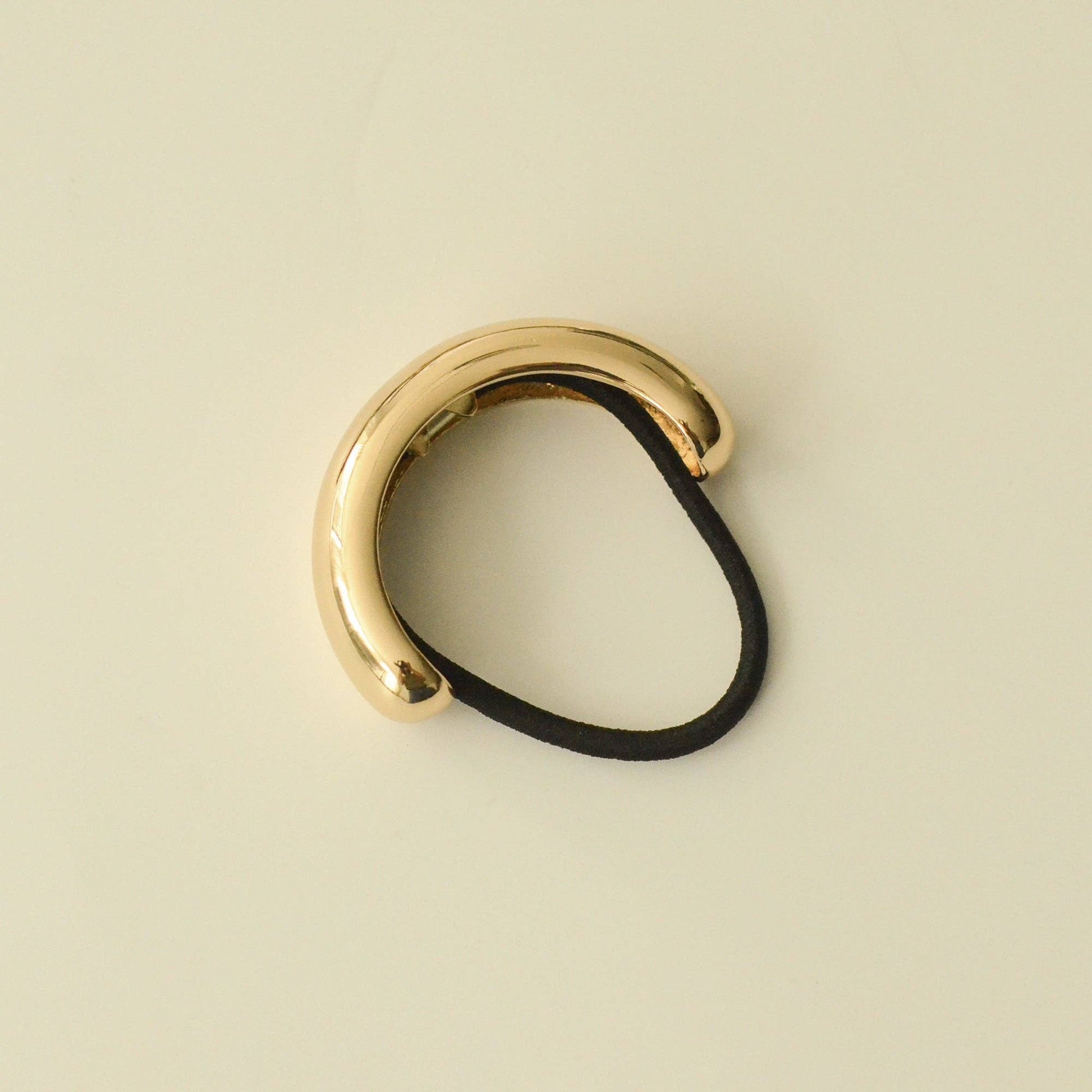 nar'sha - Wide Metal Cuff Hair Tie | Gold - Addie Rose Boutique - Austin