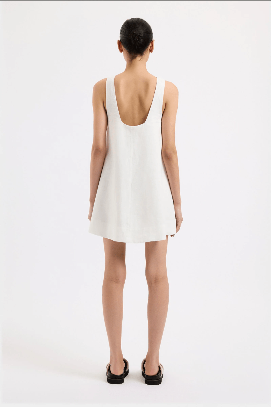 Nemi Linen Dress - Addie Rose Boutique - Austin