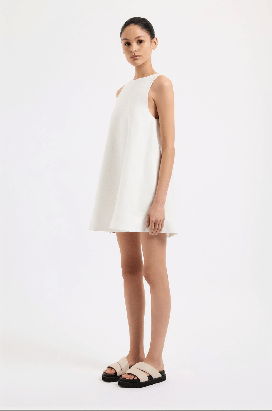 Nemi Linen Dress - Addie Rose Boutique - Austin