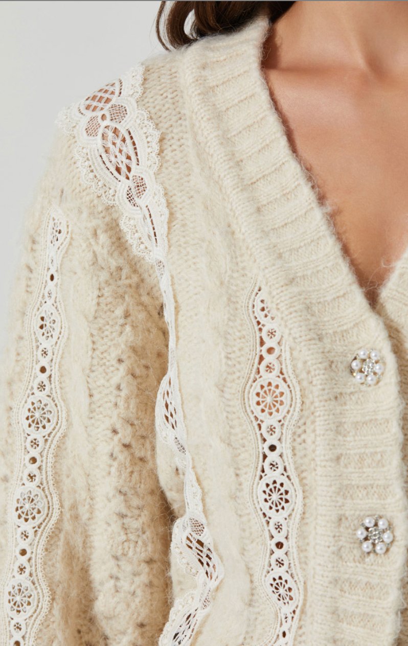 Nesmarie Cardigan - Addie Rose Boutique - Austin