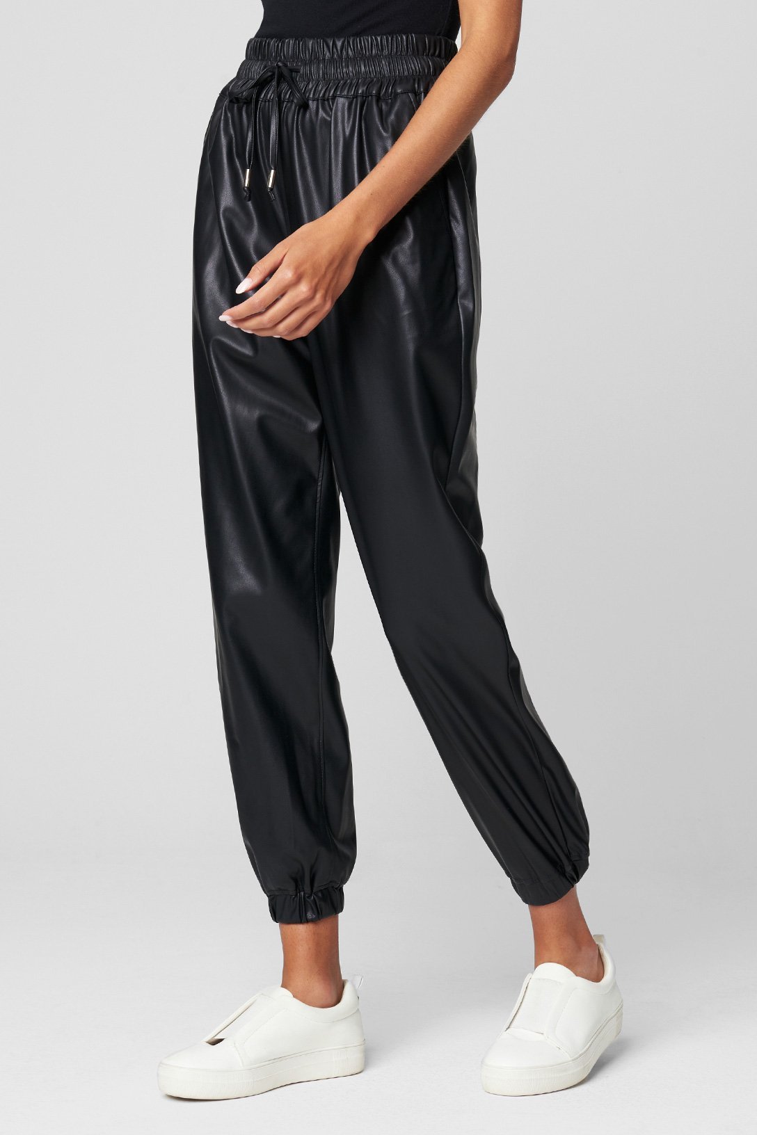 Night Crawling Faux Joggers - Addie Rose Boutique - Austin