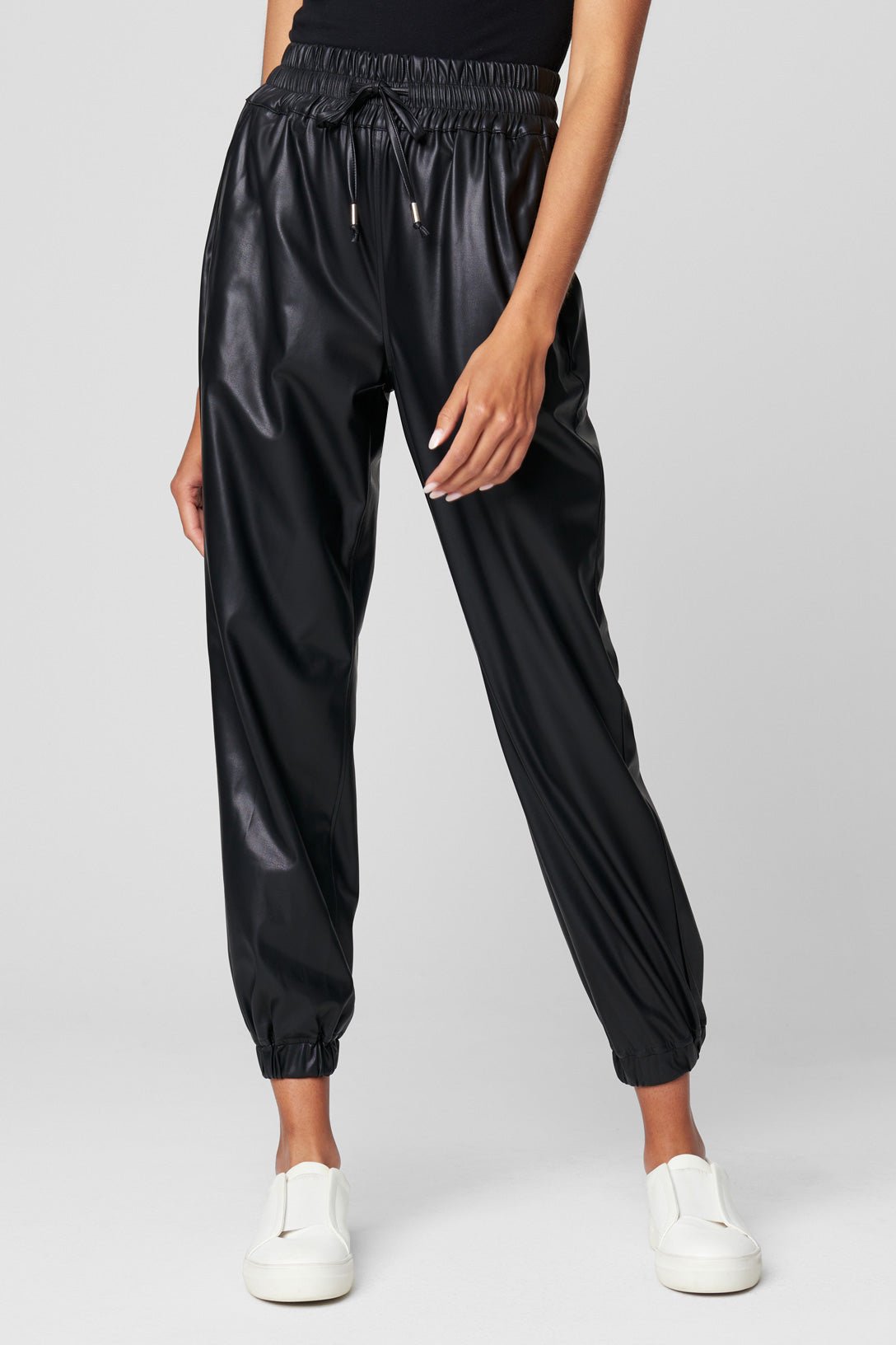 Night Crawling Faux Joggers - Addie Rose Boutique - Austin