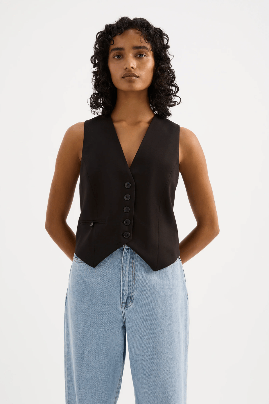 Olga Vest - Addie Rose Boutique - Austin