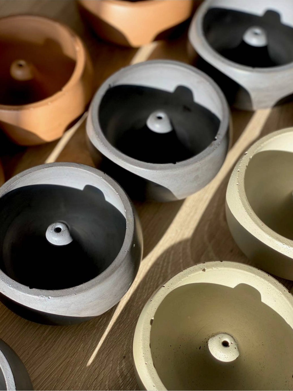 Olive Incense Holder | Concrete Incense Burner - Addie Rose Boutique - Austin