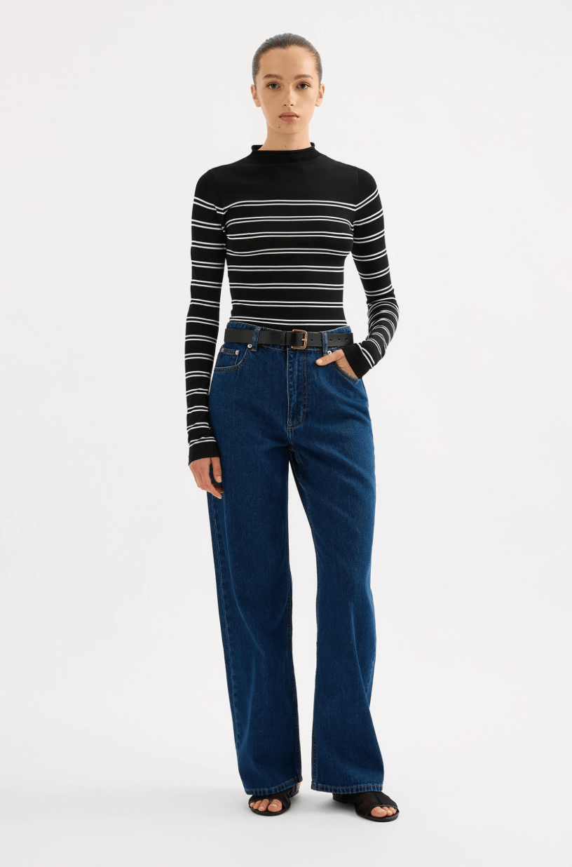 Organic Baggy Jean - Addie Rose Boutique - Austin