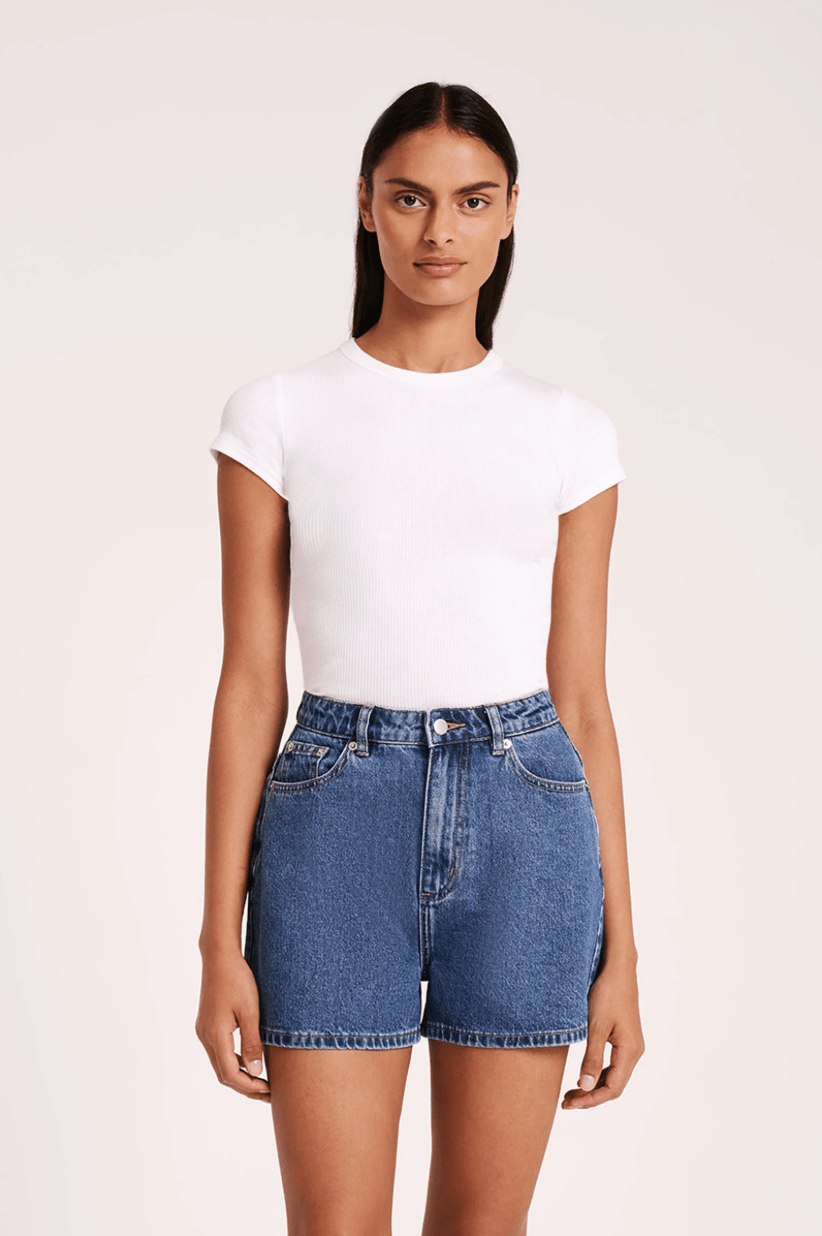 Organic Ribbed Top - Addie Rose Boutique - Austin