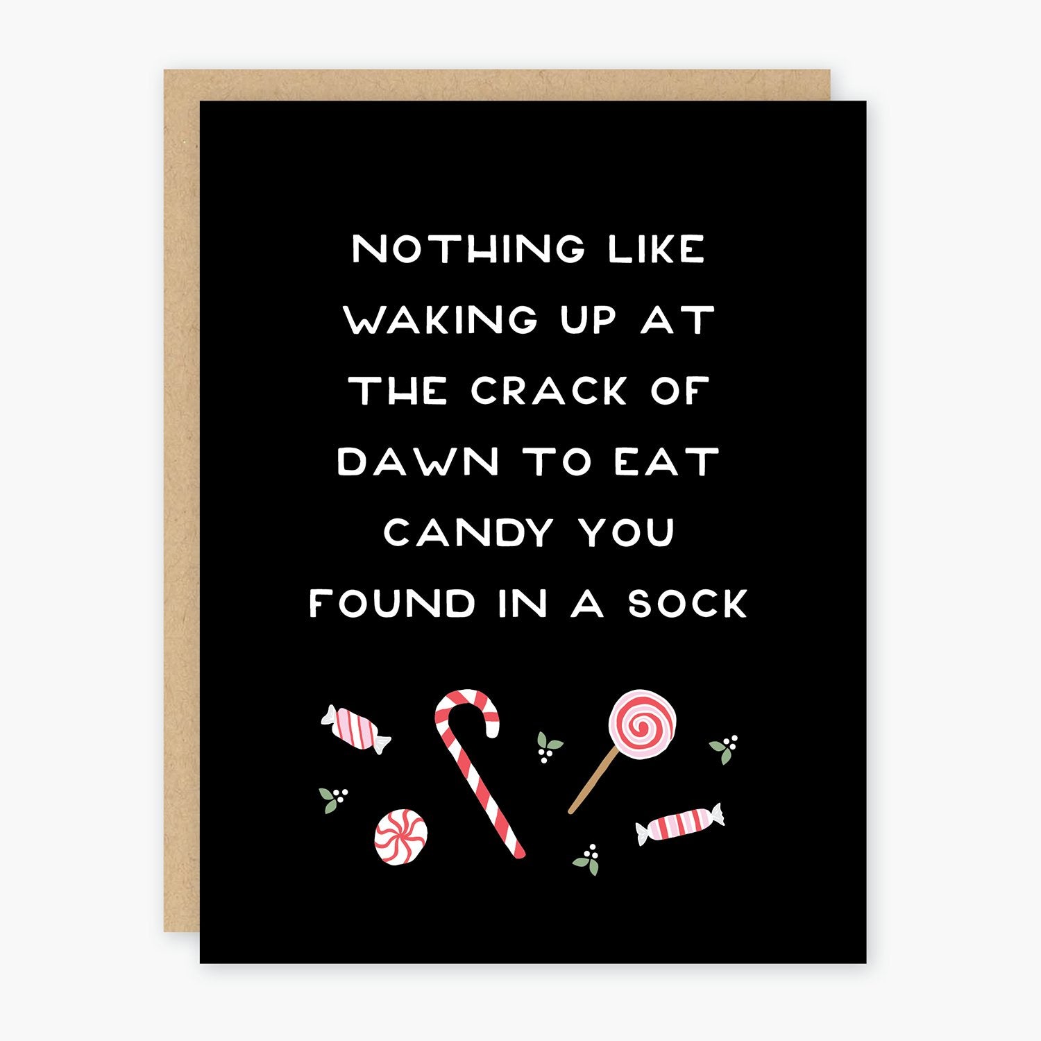 Party of One - Single Crack of Dawn Holiday Card - Addie Rose Boutique - Austin