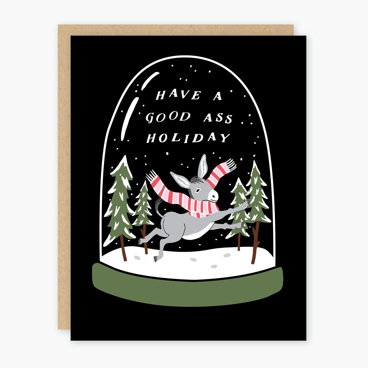 Party of One - Single Good Ass Holiday Card - Addie Rose Boutique - Austin