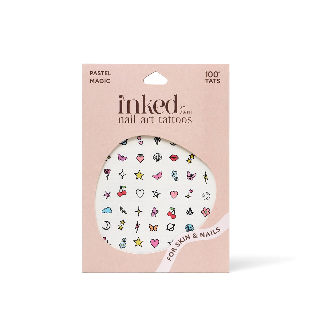 Pastel Magic Nail Art Temporary Tattoo Pack - Addie Rose Boutique - Austin