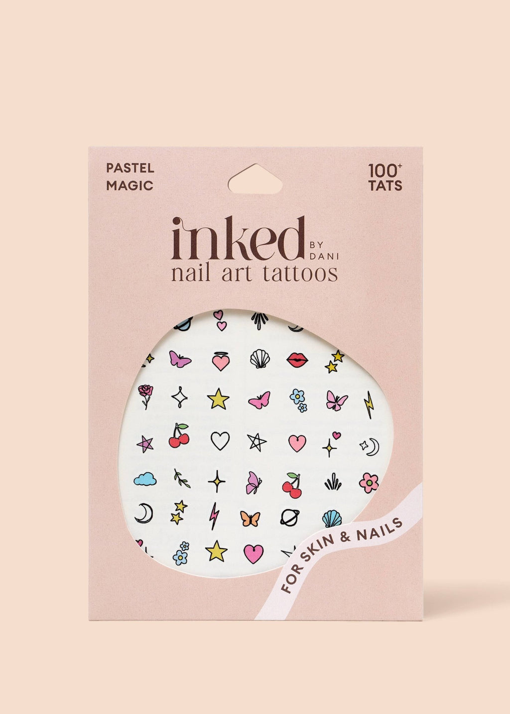 Pastel Magic Nail Art Temporary Tattoo Pack - Addie Rose Boutique - Austin