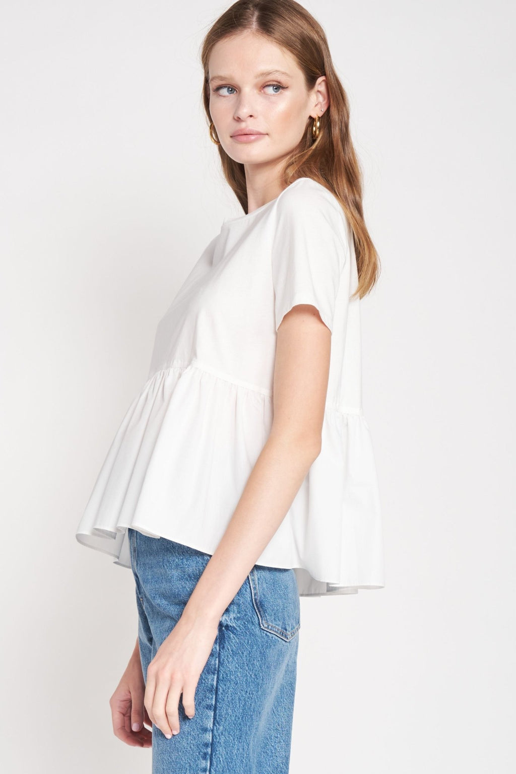 Pathways Babydoll Top - Addie Rose Boutique - Austin
