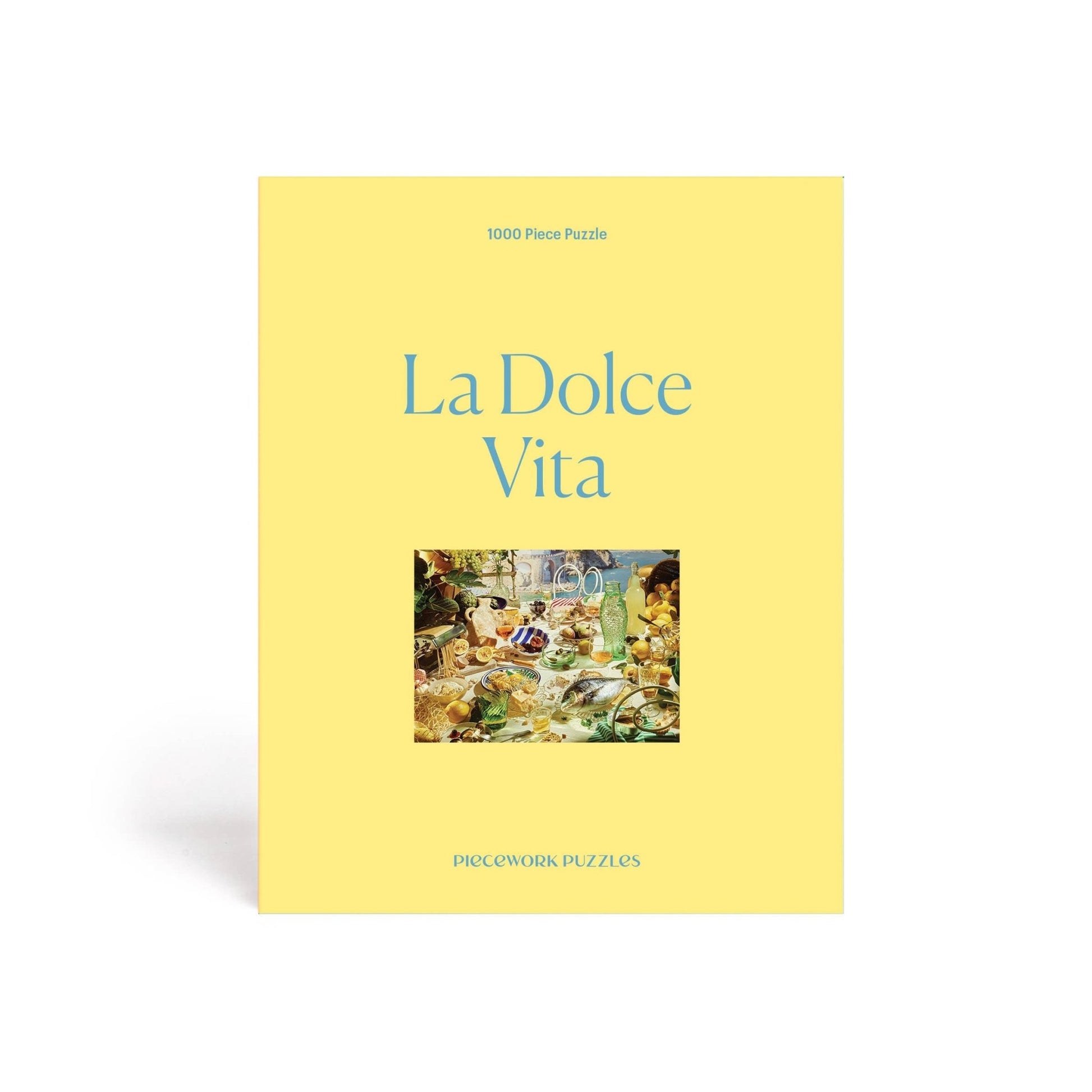 Piecework Puzzles - La Dolce Vita 1000 Piece Puzzle - Addie Rose Boutique - Austin