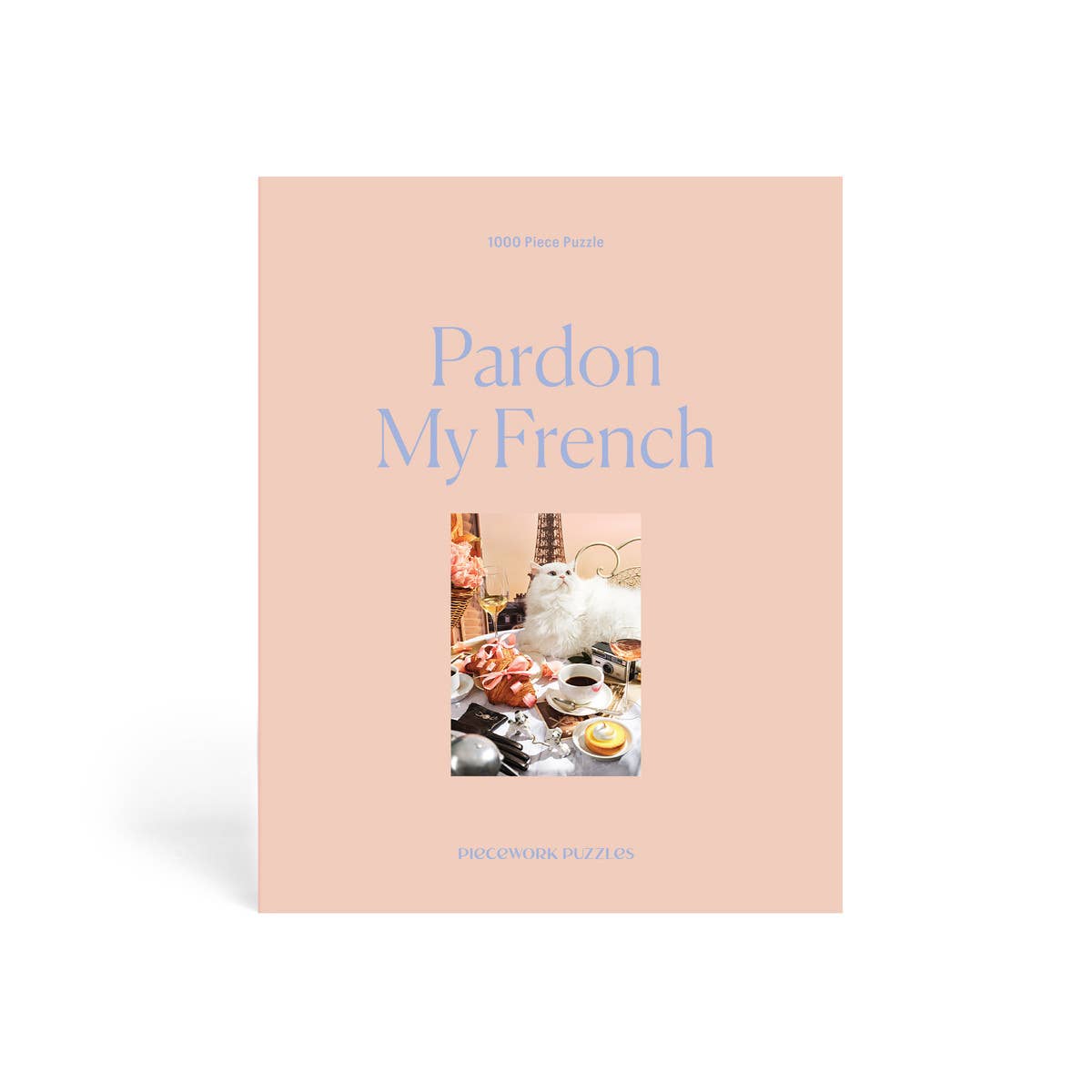 Piecework Puzzles - Pardon My French 1000 Piece Puzzle - Addie Rose Boutique - Austin