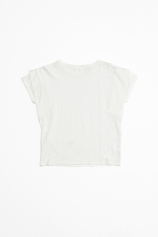 Plain White Tee - Addie Rose Boutique - Austin