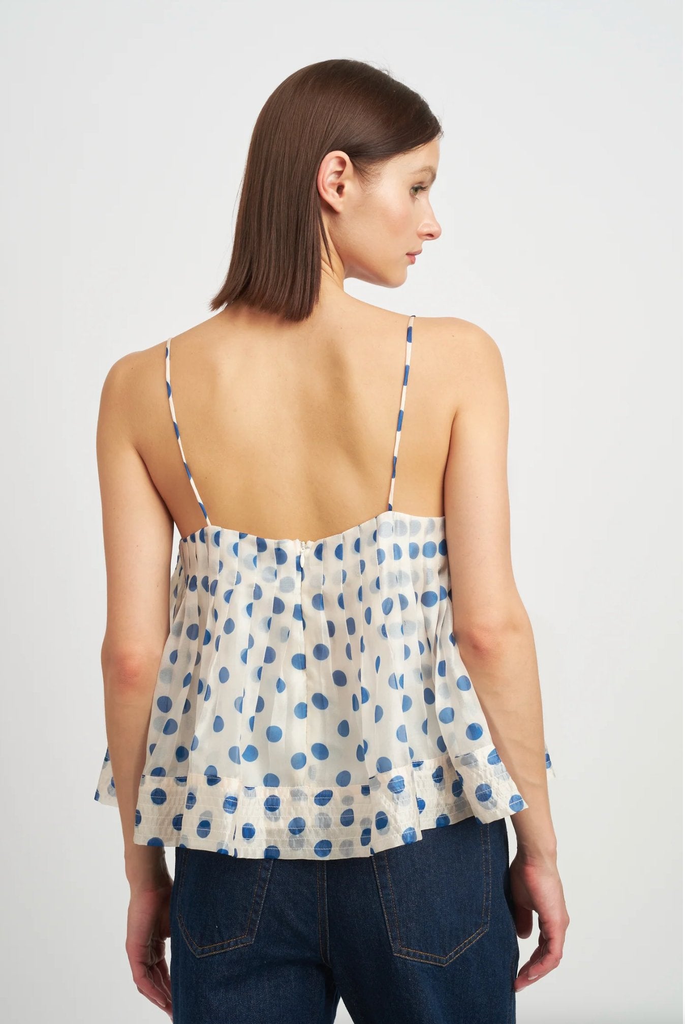 Polka Cami Top - Addie Rose Boutique - Austin