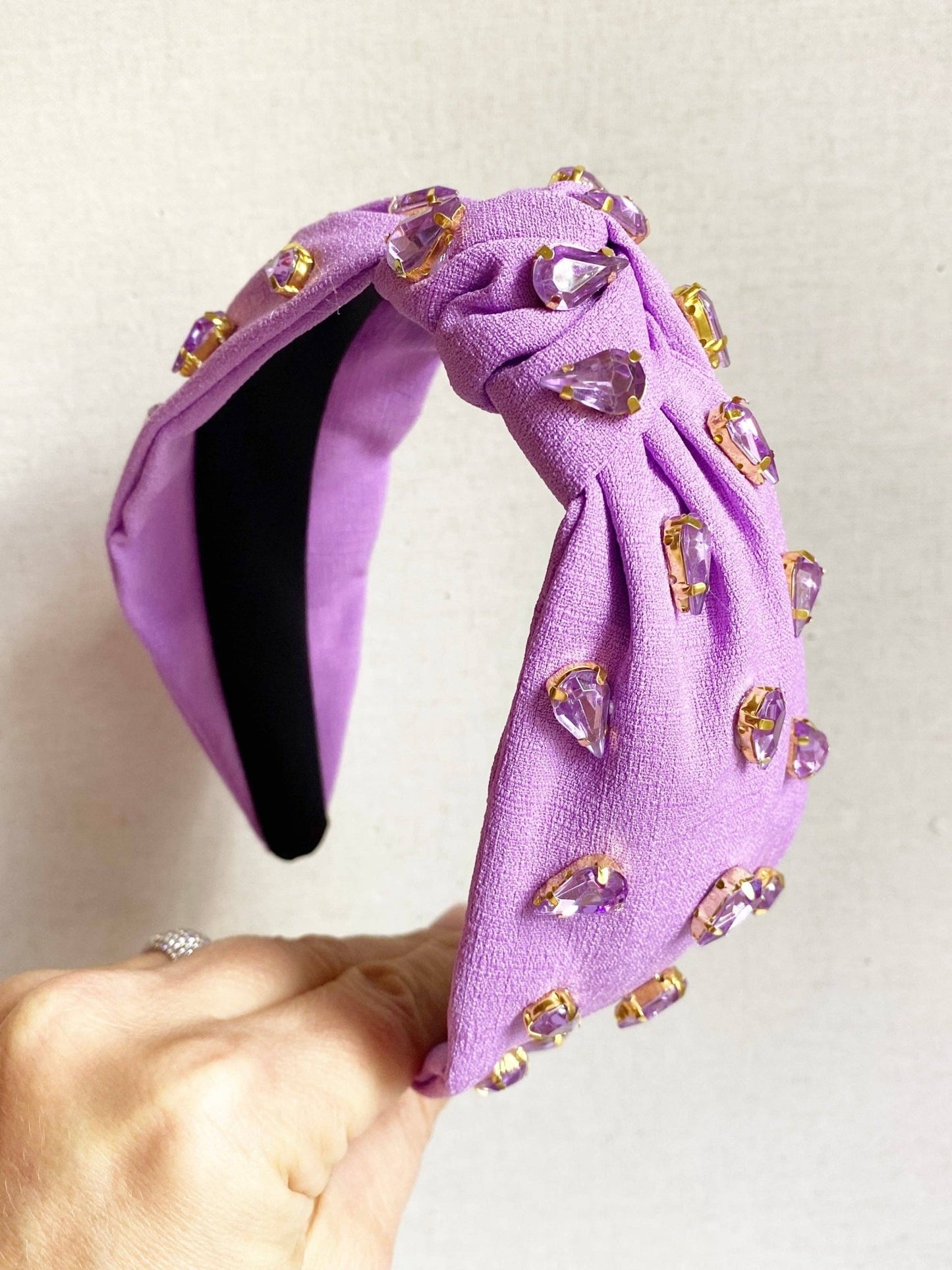 Purple Power Headband - Addie Rose Boutique - Austin