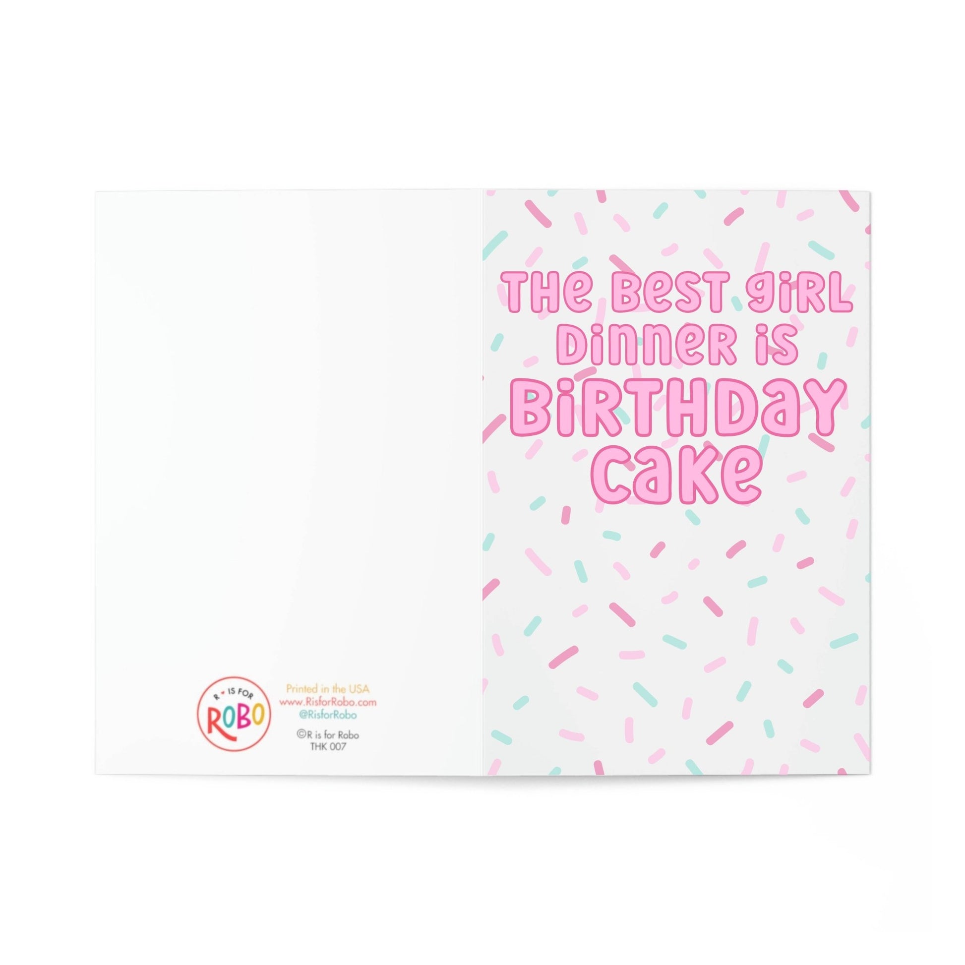 R is for Robo - Funny Birthday Cards Funny Cards Pop Culture Gifts for Her - Addie Rose Boutique - Austin