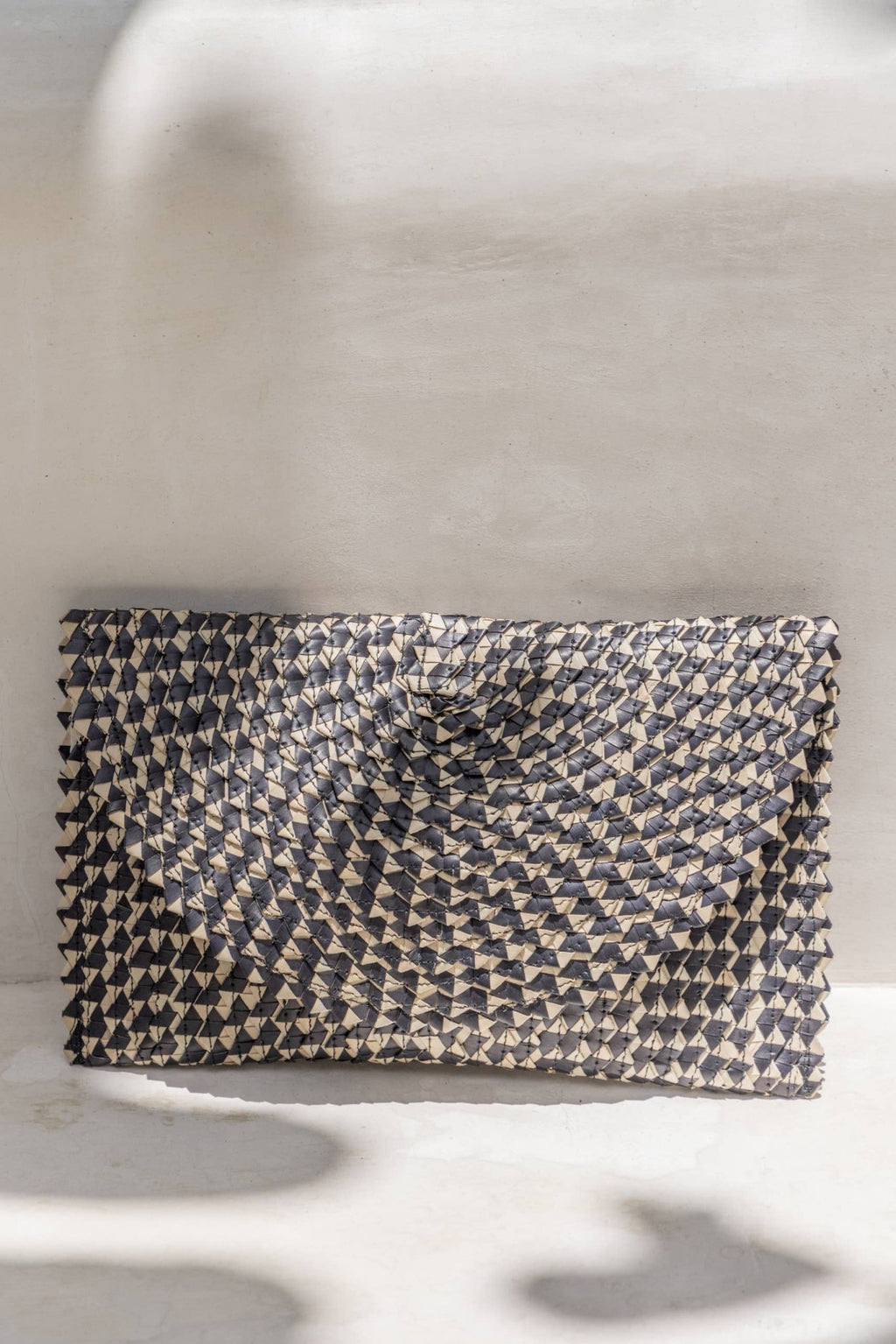 Rattan Clutch in Black Ombre - Addie Rose Boutique - Austin