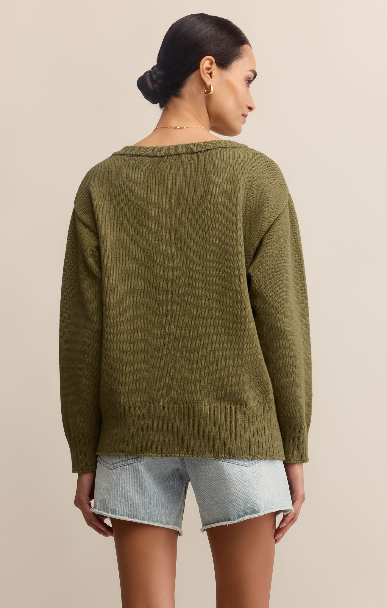 All Around V Neck Sweater