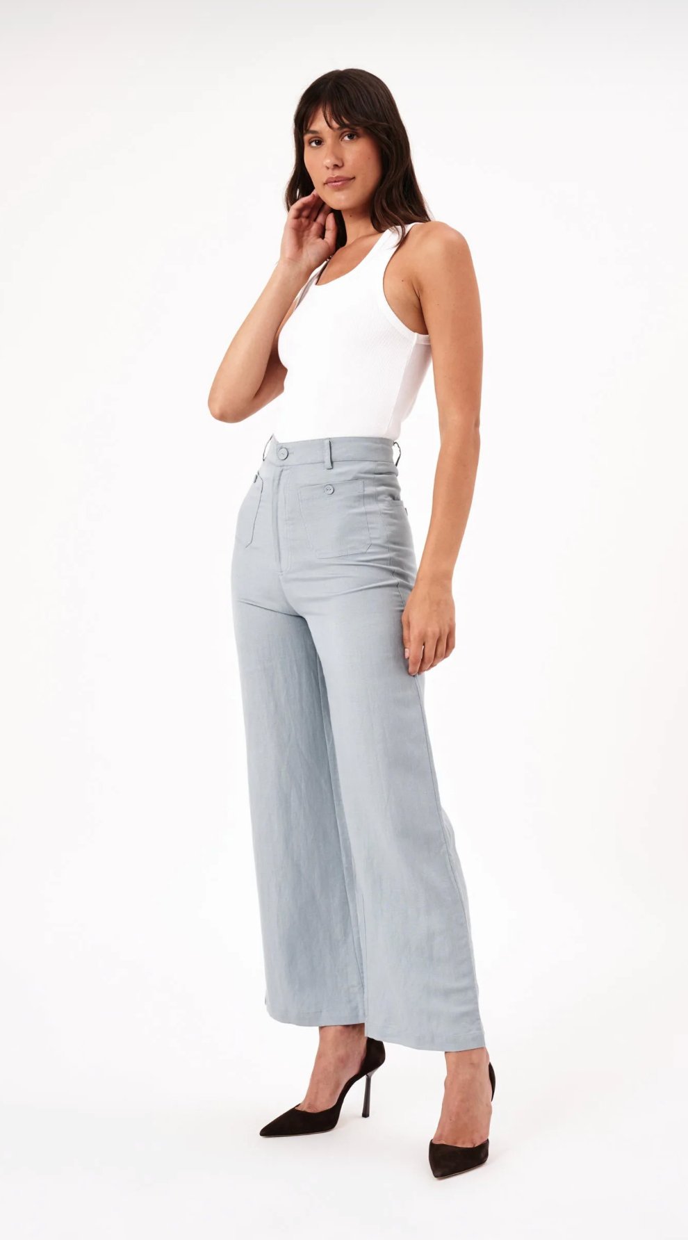 Rollas Sailor Linen Pant - Addie Rose Boutique - Austin