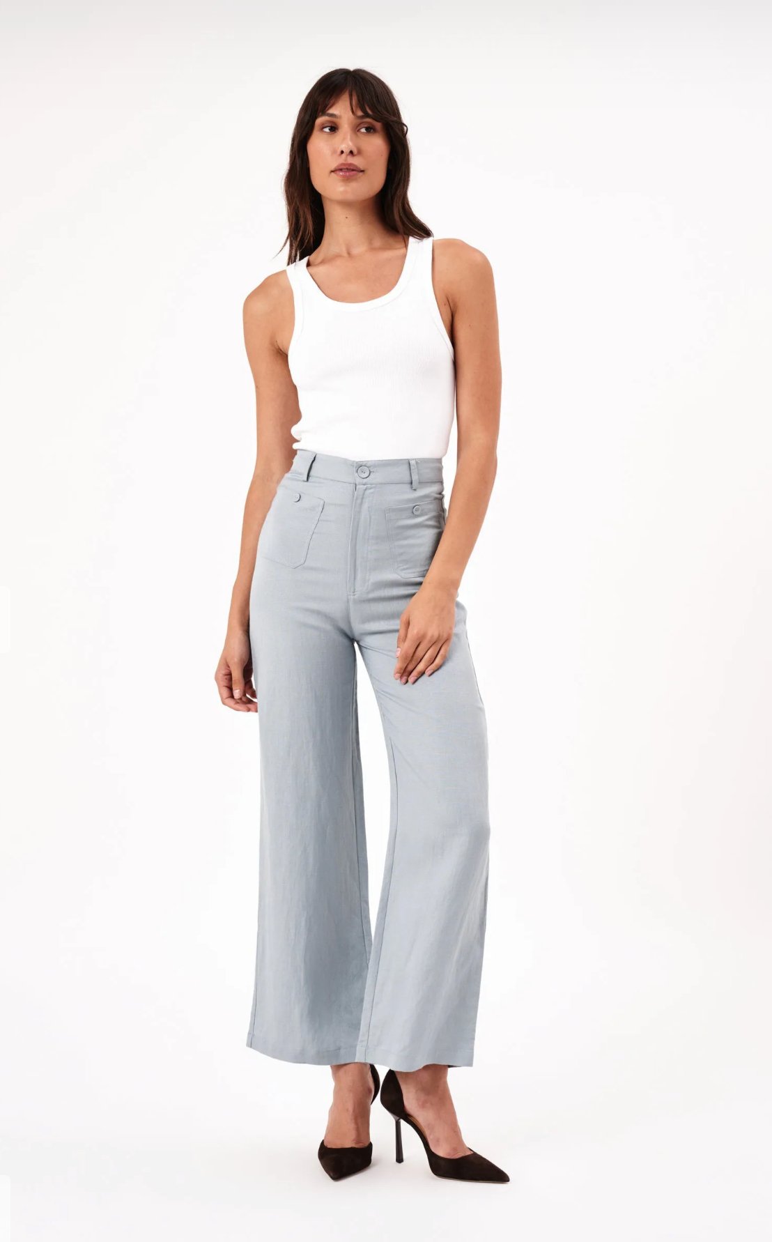 Rollas Sailor Linen Pant - Addie Rose Boutique - Austin